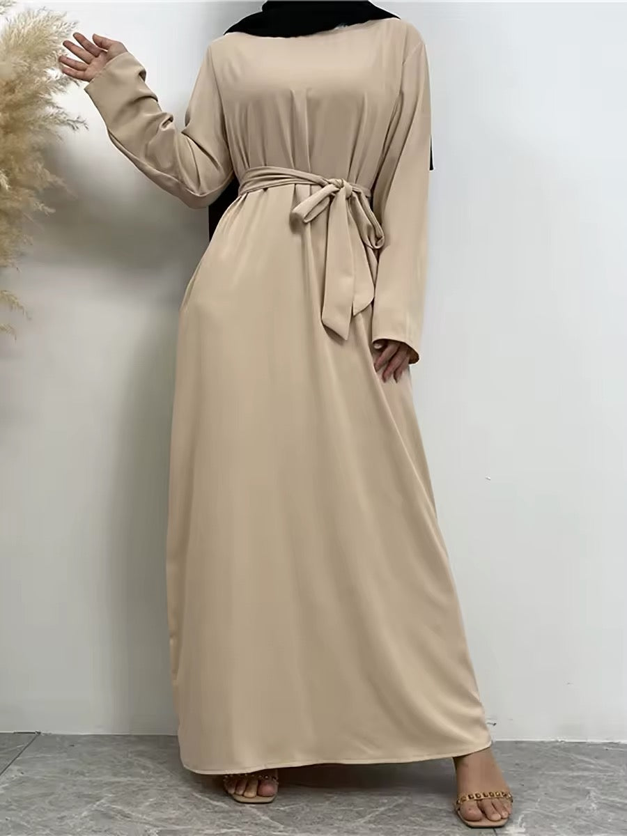 Abaya-Robe hijab pour femmes musulmanes, vêtements islamiques, modeste, pour Ramadan, Kaftan turc, robe éducative