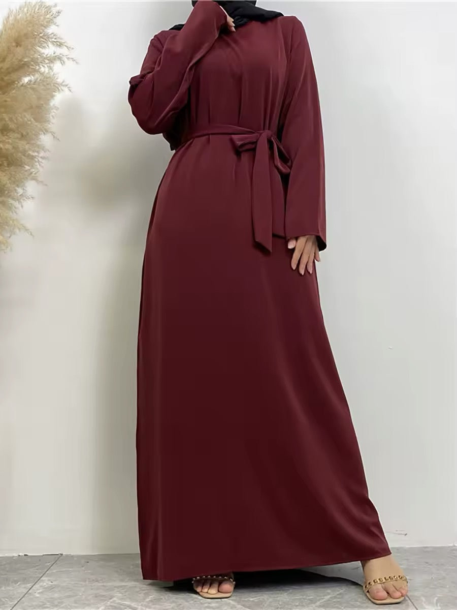 Abaya-Robe hijab pour femmes musulmanes, vêtements islamiques, modeste, pour Ramadan, Kaftan turc, robe éducative