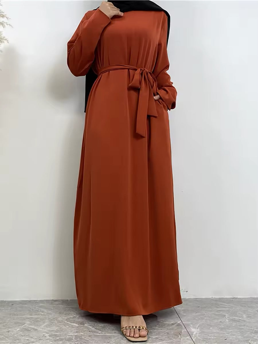 Abaya-Robe hijab pour femmes musulmanes, vêtements islamiques, modeste, pour Ramadan, Kaftan turc, robe éducative