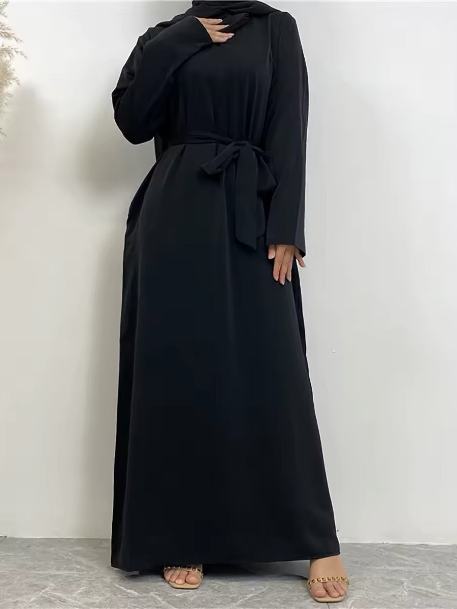 Abaya-Robe hijab pour femmes musulmanes, vêtements islamiques, modeste, pour Ramadan, Kaftan turc, robe éducative